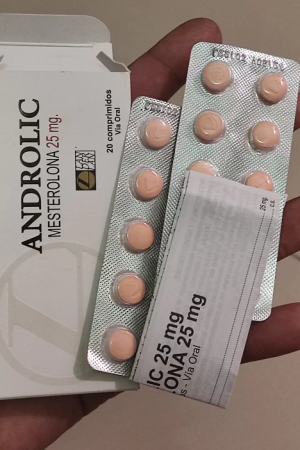 Androlic/Mesterolona Proviron landerlan 25mg caixa com 20comp